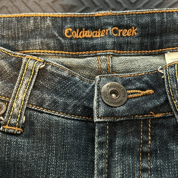 Coldwater Creek Destructive Bootcut Jeans - Picture 2 of 4